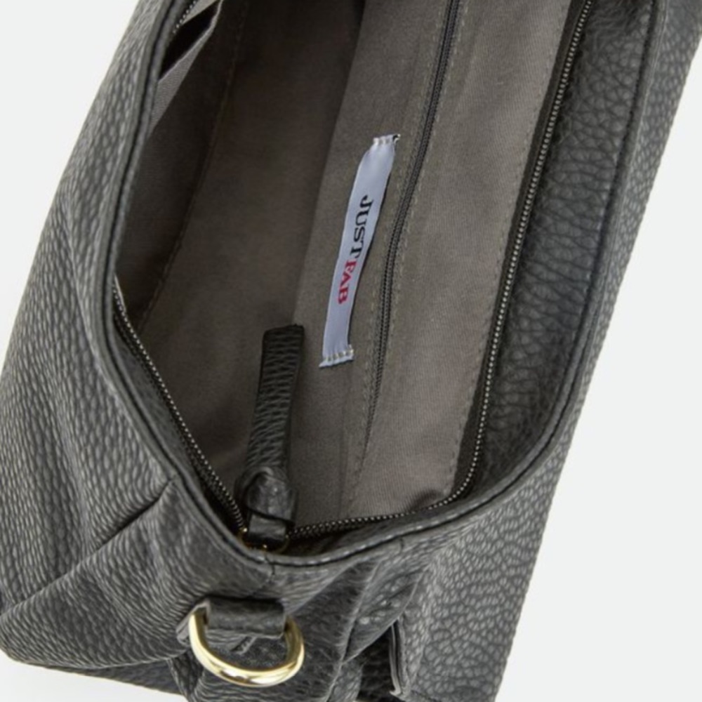 Black Bag w/ Studded Strap - Picture 5 of 8